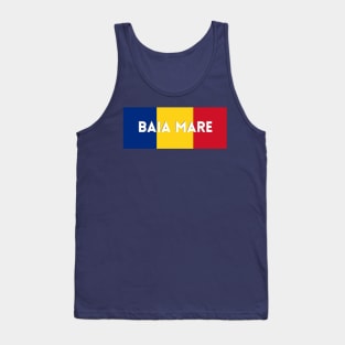 Baia Mare City in Romanian Flag Tank Top